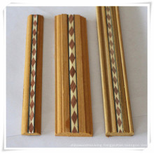 wood skirting inlay design